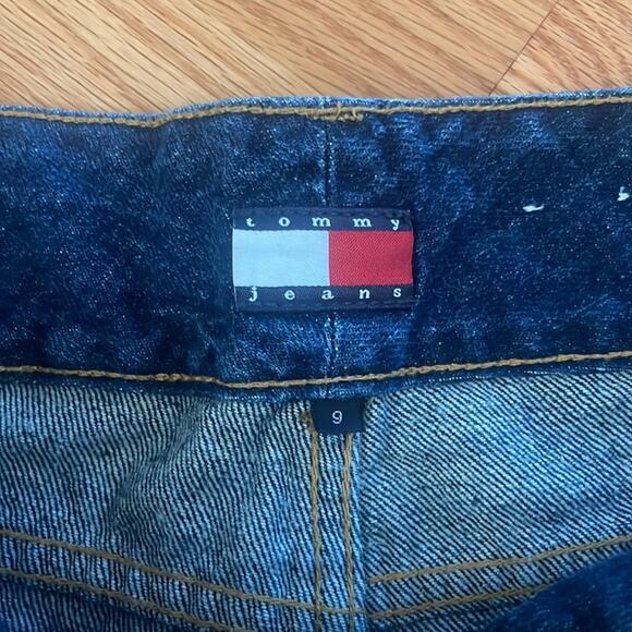 Tommy Hilfiger  Jeans Medium dark Wash No Back Pockets Size 9 - Picture 5 of 9